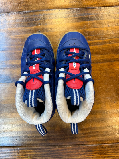 Nike Air Foamposite Pro Blue Void University Red (TD) PRE-OWNED