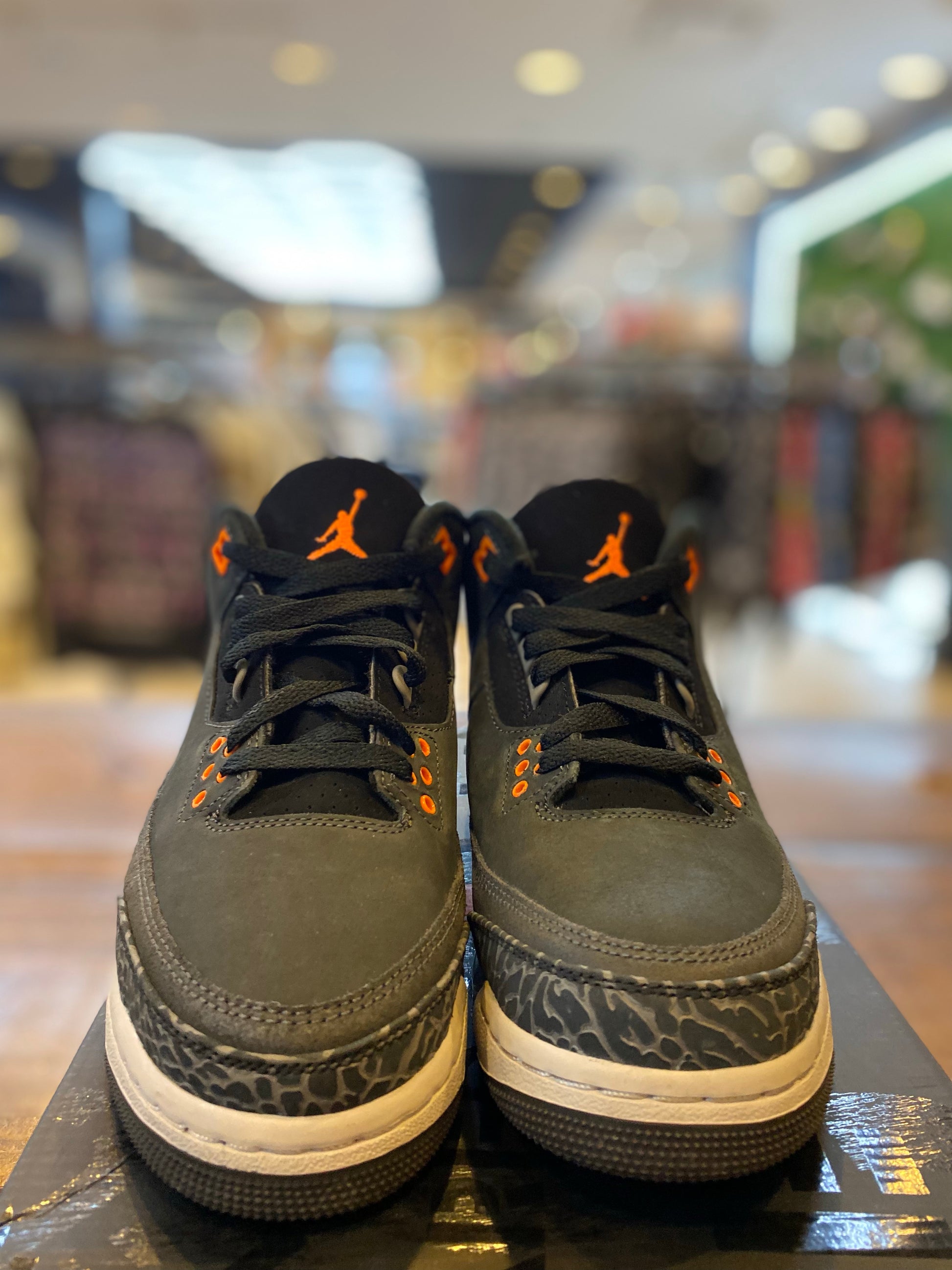 Jordan 3 Retro Fear Pack (2023) (GS) PRE-OWNED