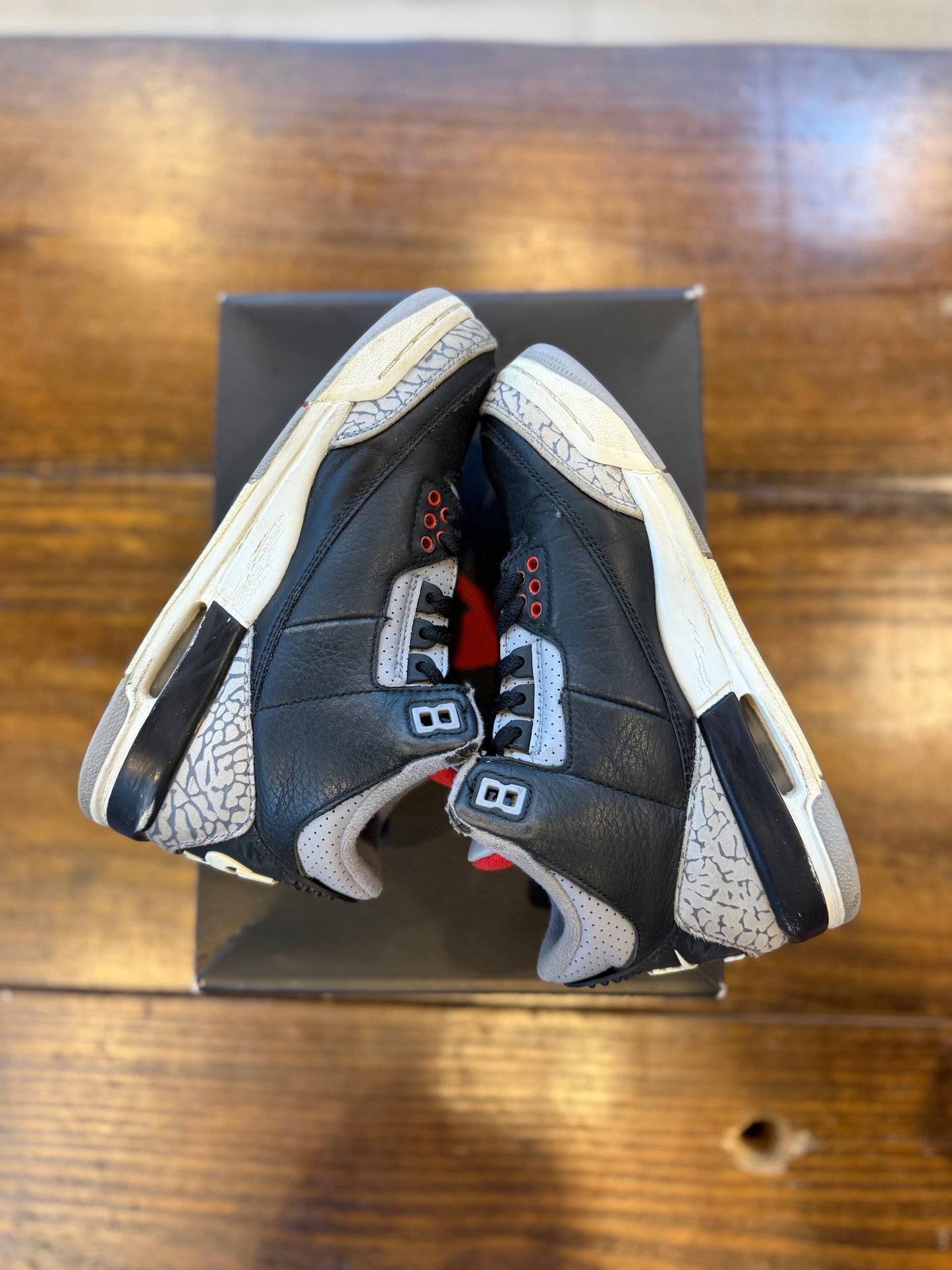 Jordan 3 Retro Black Cement (2024) (GS) PRE-OWNED