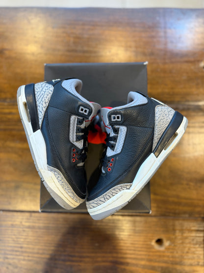 Jordan 3 Retro Black Cement (2024) (GS) PRE-OWNED