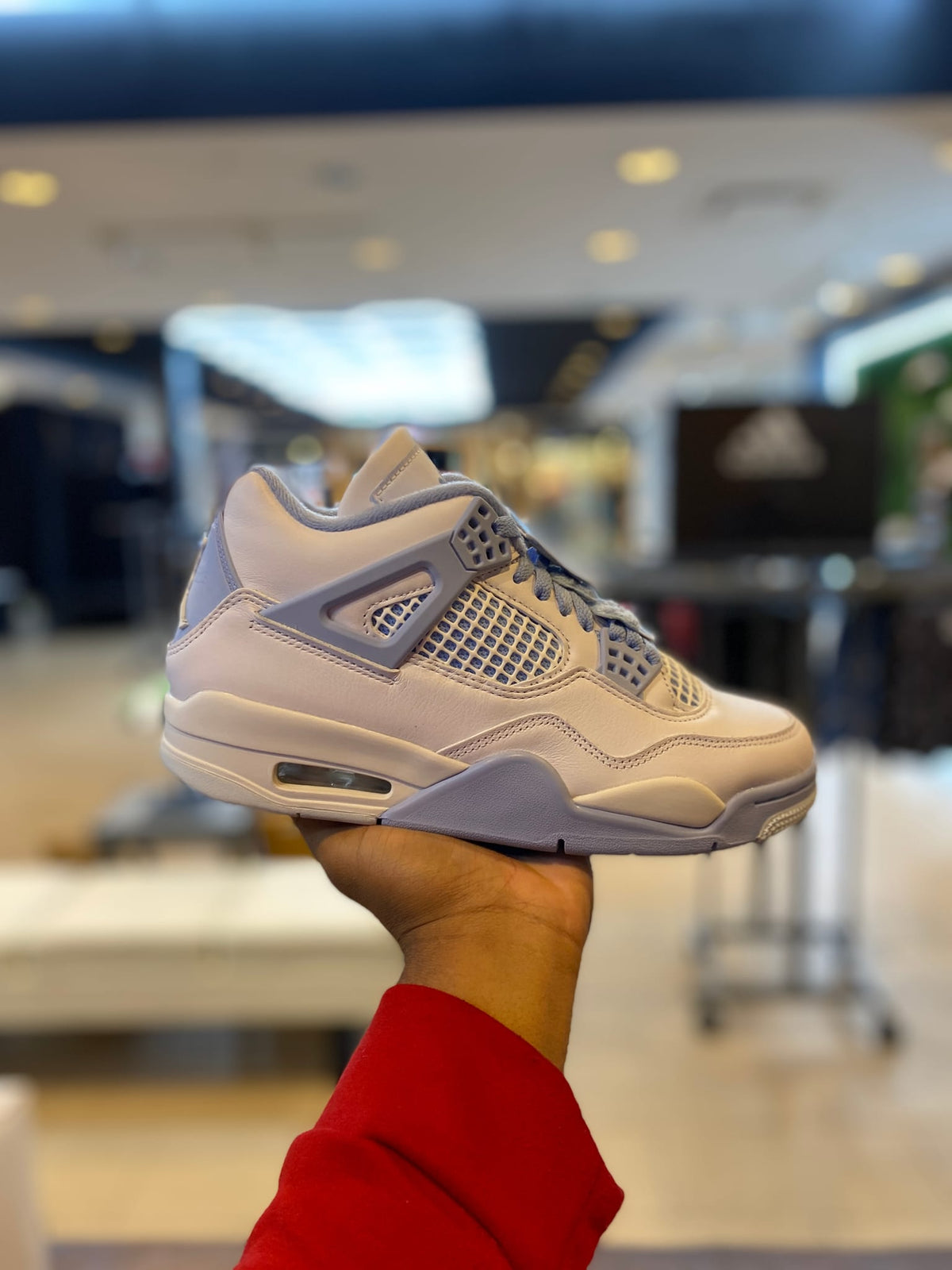 Jordan 4 Retro Forget Me Not (Women's) PRE-OWNED