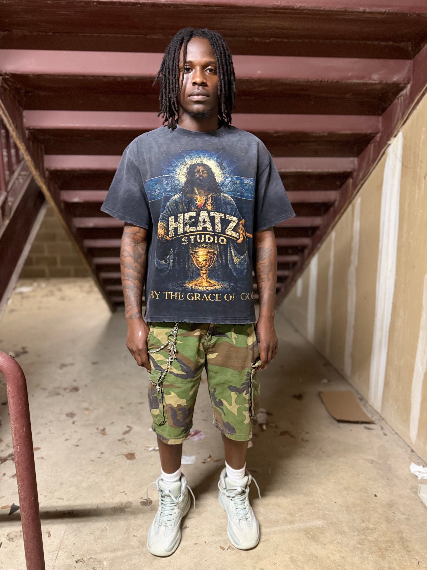 Heatz Studio By The Grace Of God Tee