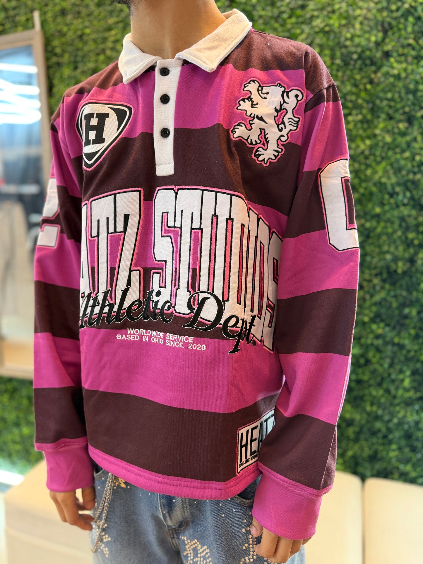 HEATZ “Rosewood Rugby” Polo