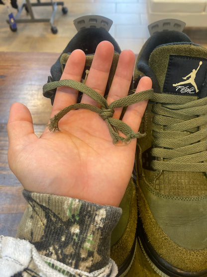 Jordan 4 Retro SE Craft Medium Olive (GS) PRE-OWNED