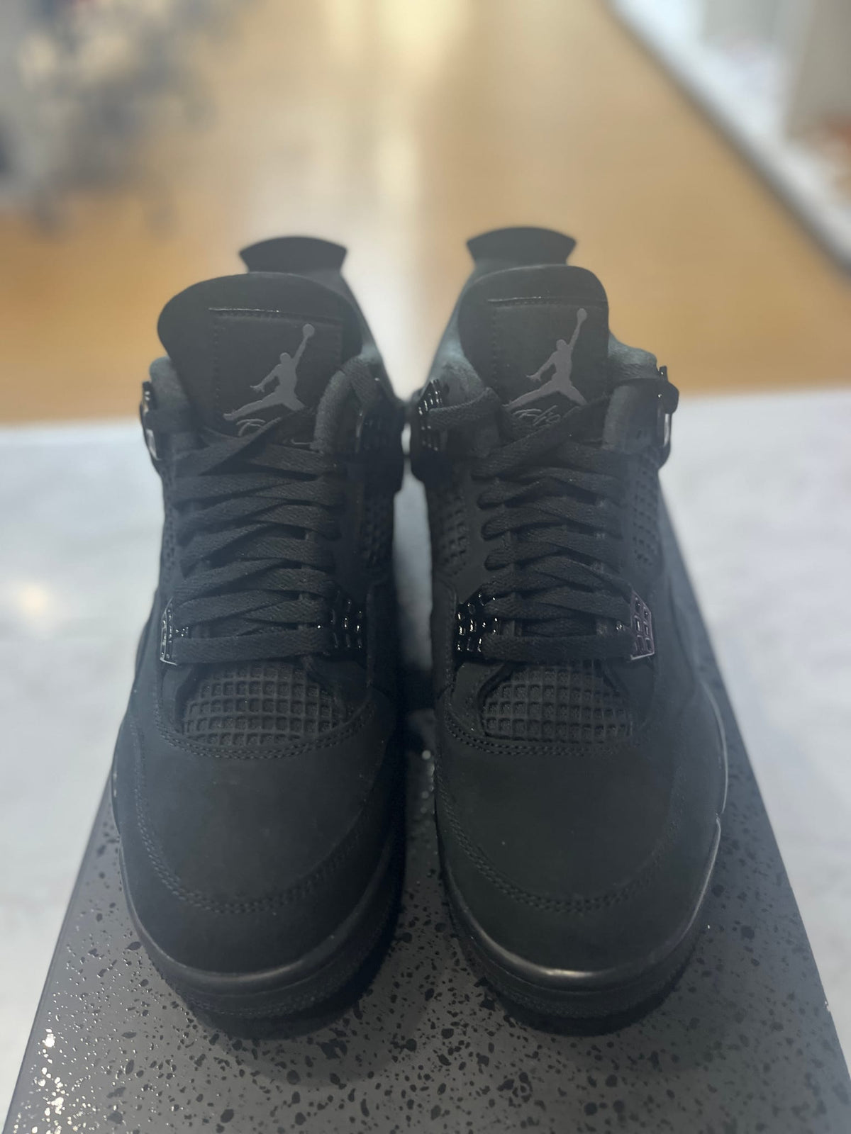 Jordan 4 Retro Black Cat (2025) PEW-OWNED