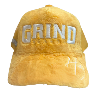 YBE Grind Season Fur Hat Yellow
