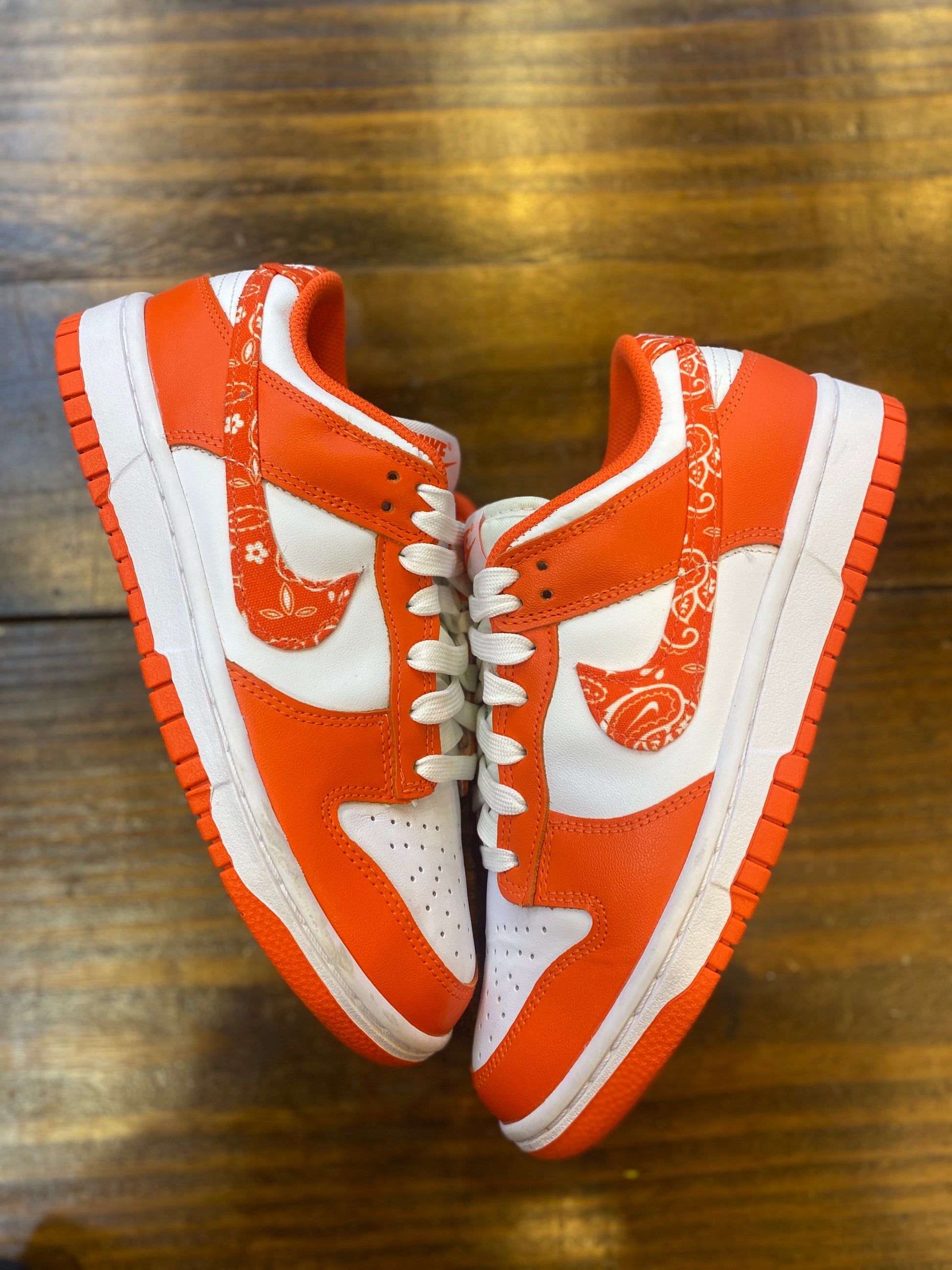 Nike Dunk Low Essential Paisley Pack Orange (Women's) - PRE-OWNED