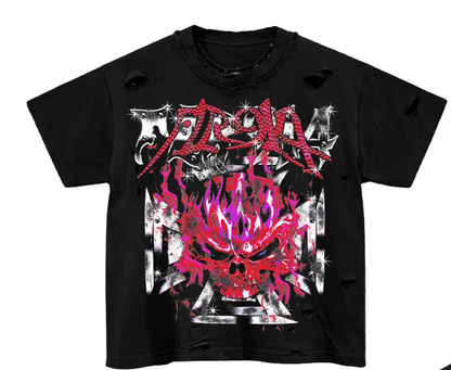 FLR914 Scarlet Skull Tee