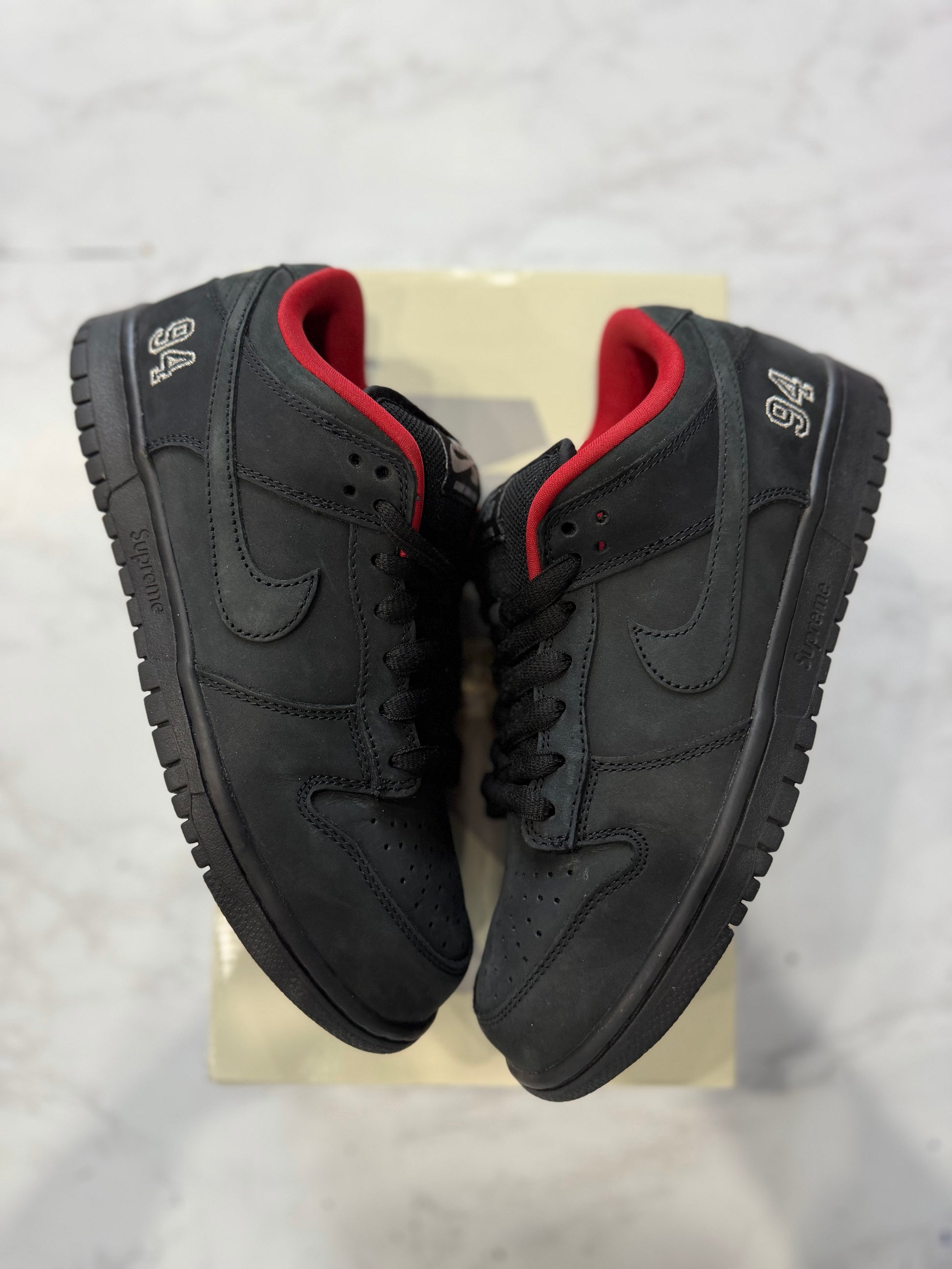 Nike SB Dunk Low Supreme 94 Black PRE-OWNED