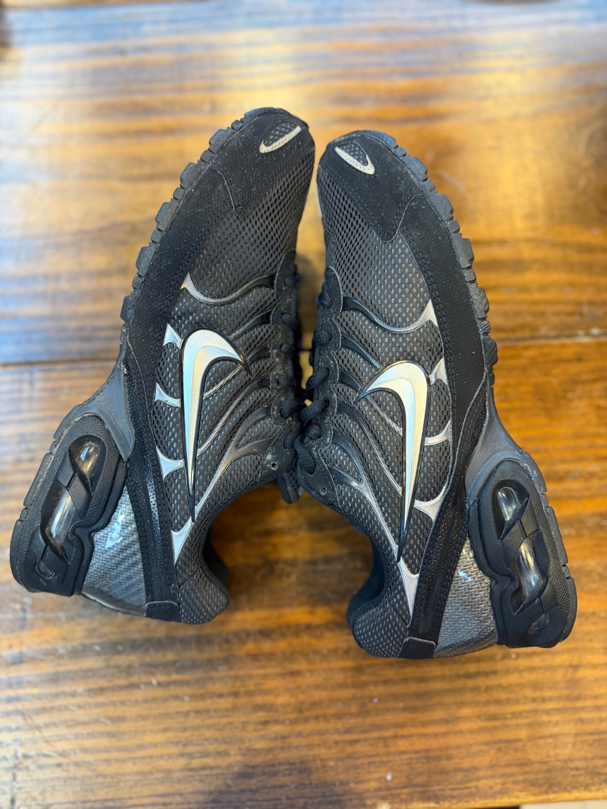 Nike Air Max Torch 4 Black Silver PRE-OWNED
