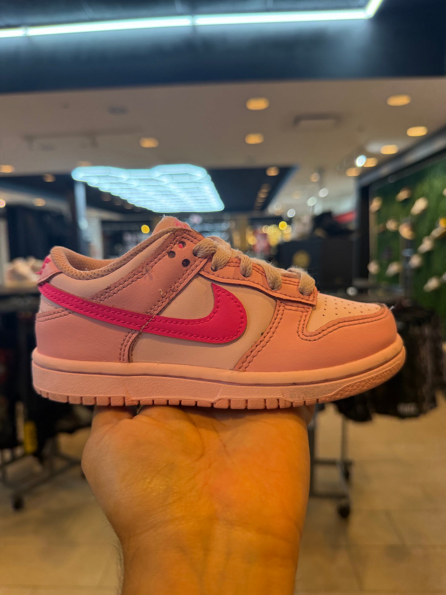 Nike Dunk Low Triple Pink (PS) PRE-OWNED