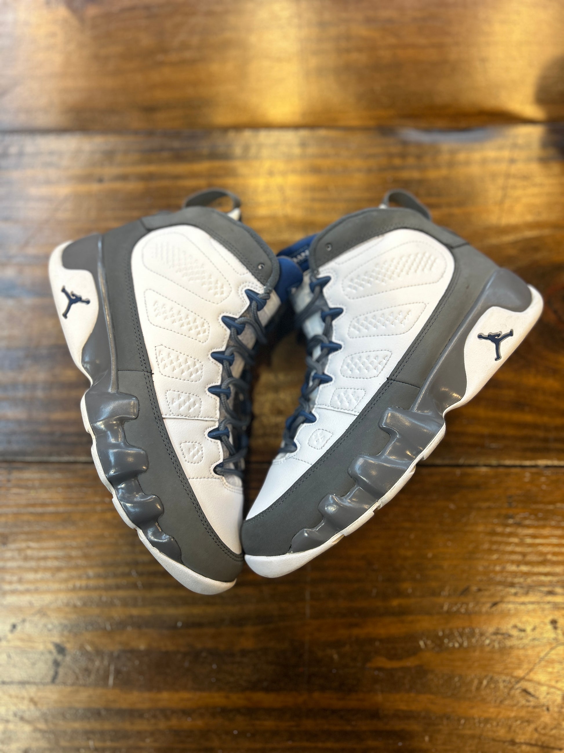 Jordan 9 Retro Flint Grey French Blue (2026) (GS) PRE-OWNED