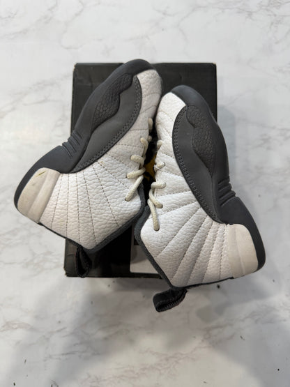 Jordan 12 Retro White Dark Grey (TD) PRE-OWNED