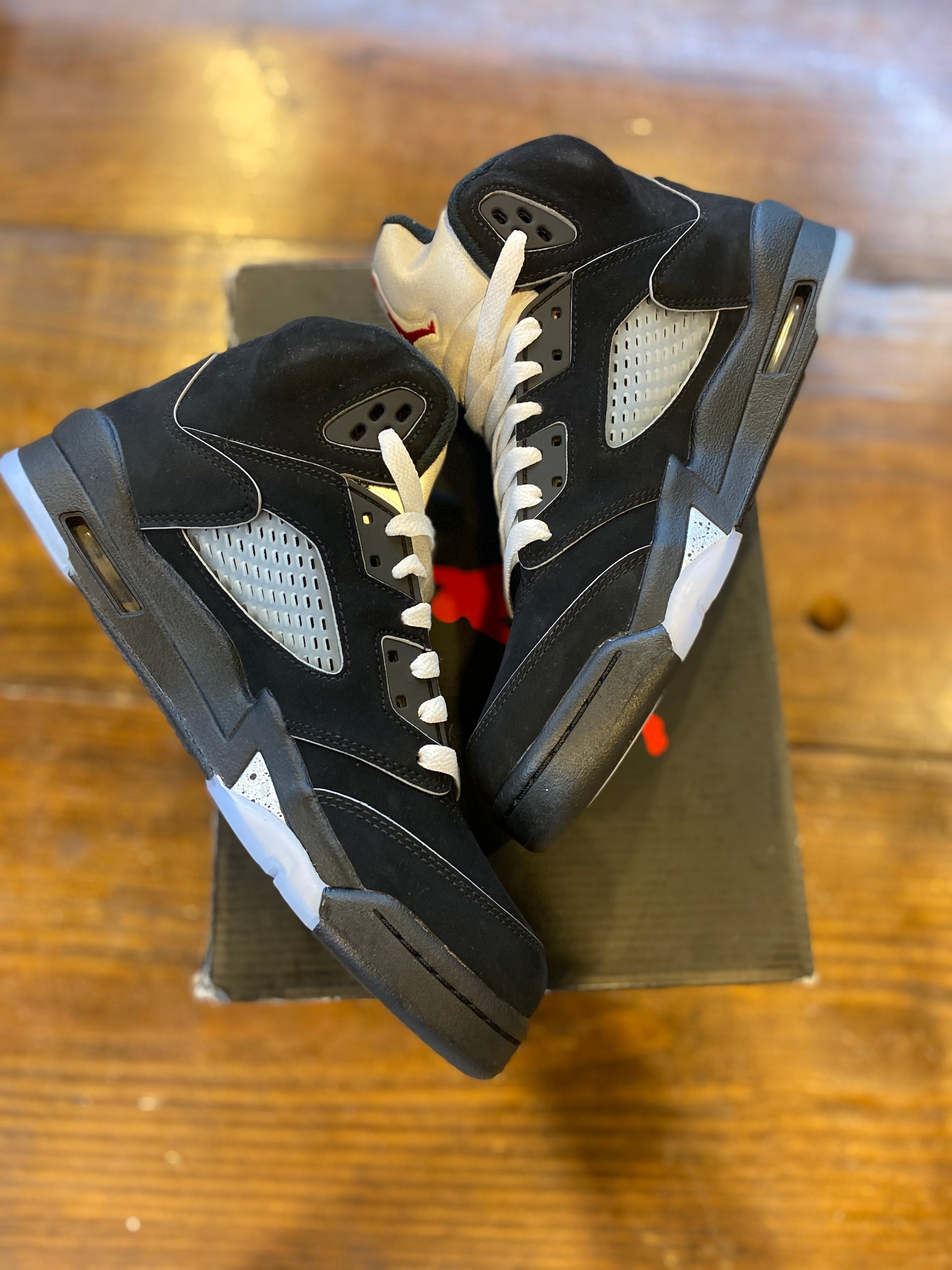 Jordan 5 Retro OG Black Metallic Reimagined (GS) - PRE-OWNED