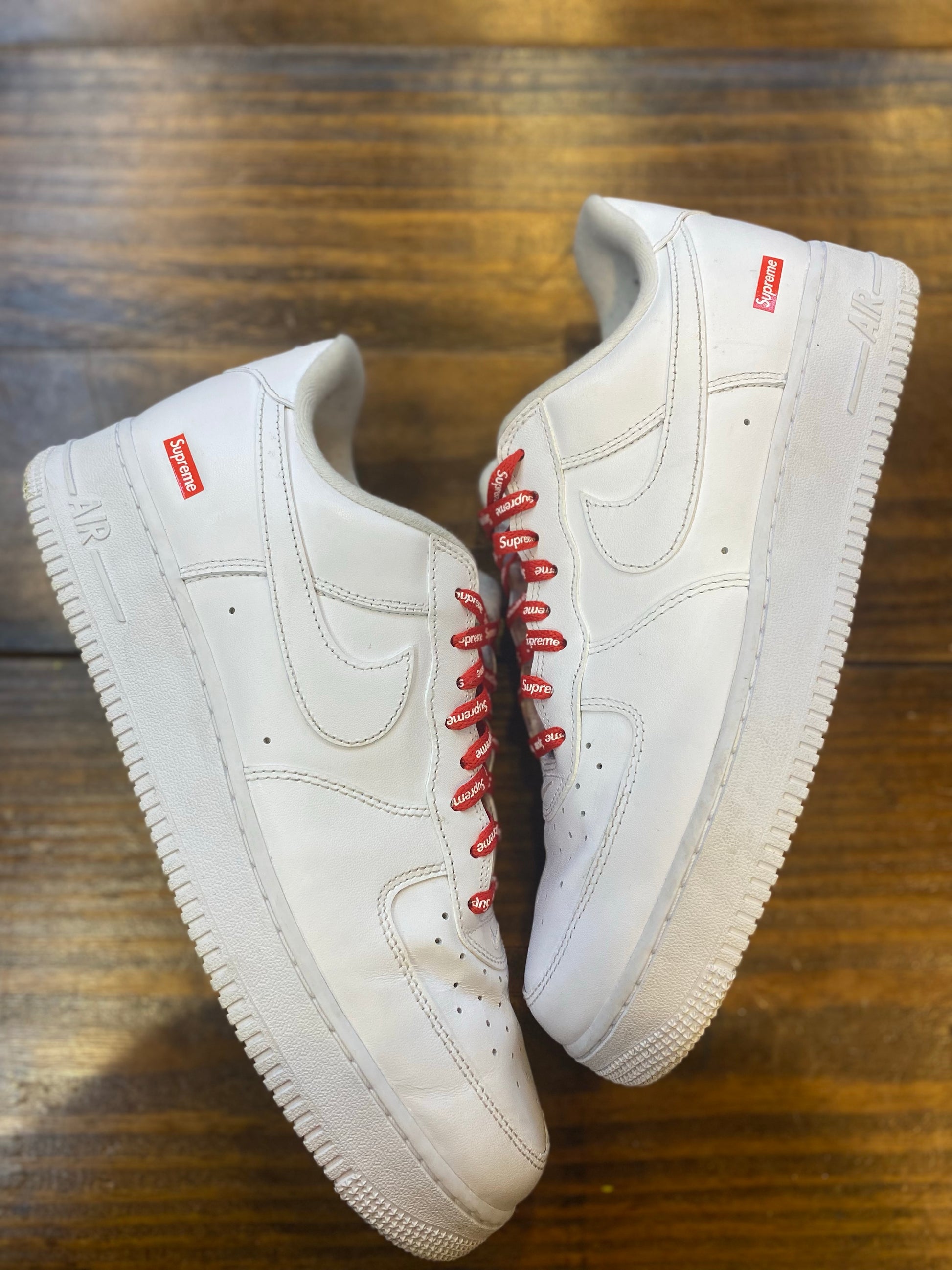 Nike Air Force 1 Low Supreme White PRE-OWNED