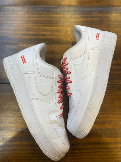 Nike Air Force 1 Low Supreme White PRE-OWNED