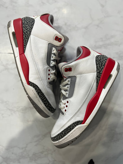 Jordan 3 Retro Fire Red (2022) PRE-OWNED