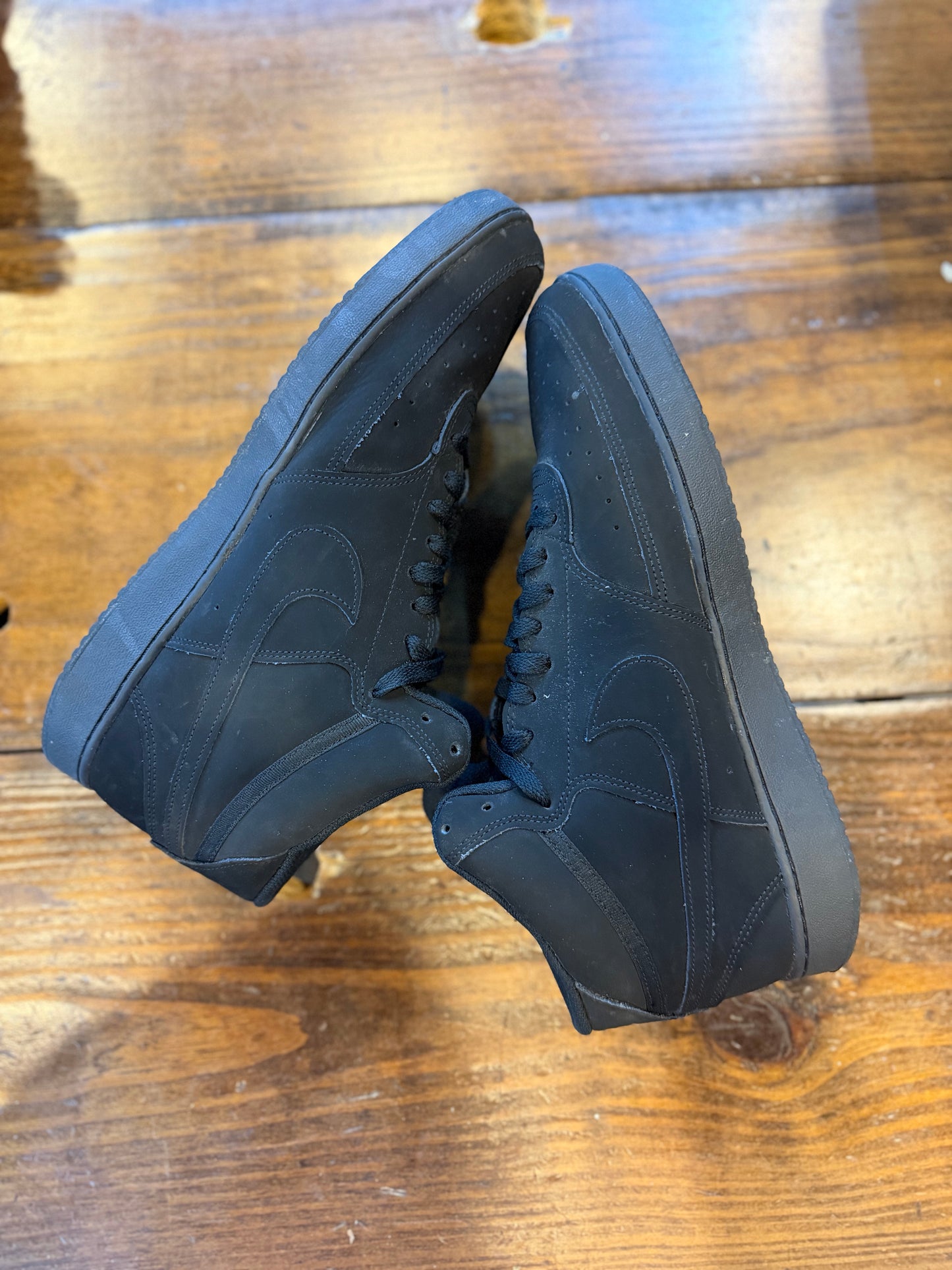 Nike Court Vision Mid Black PRE-OWNED