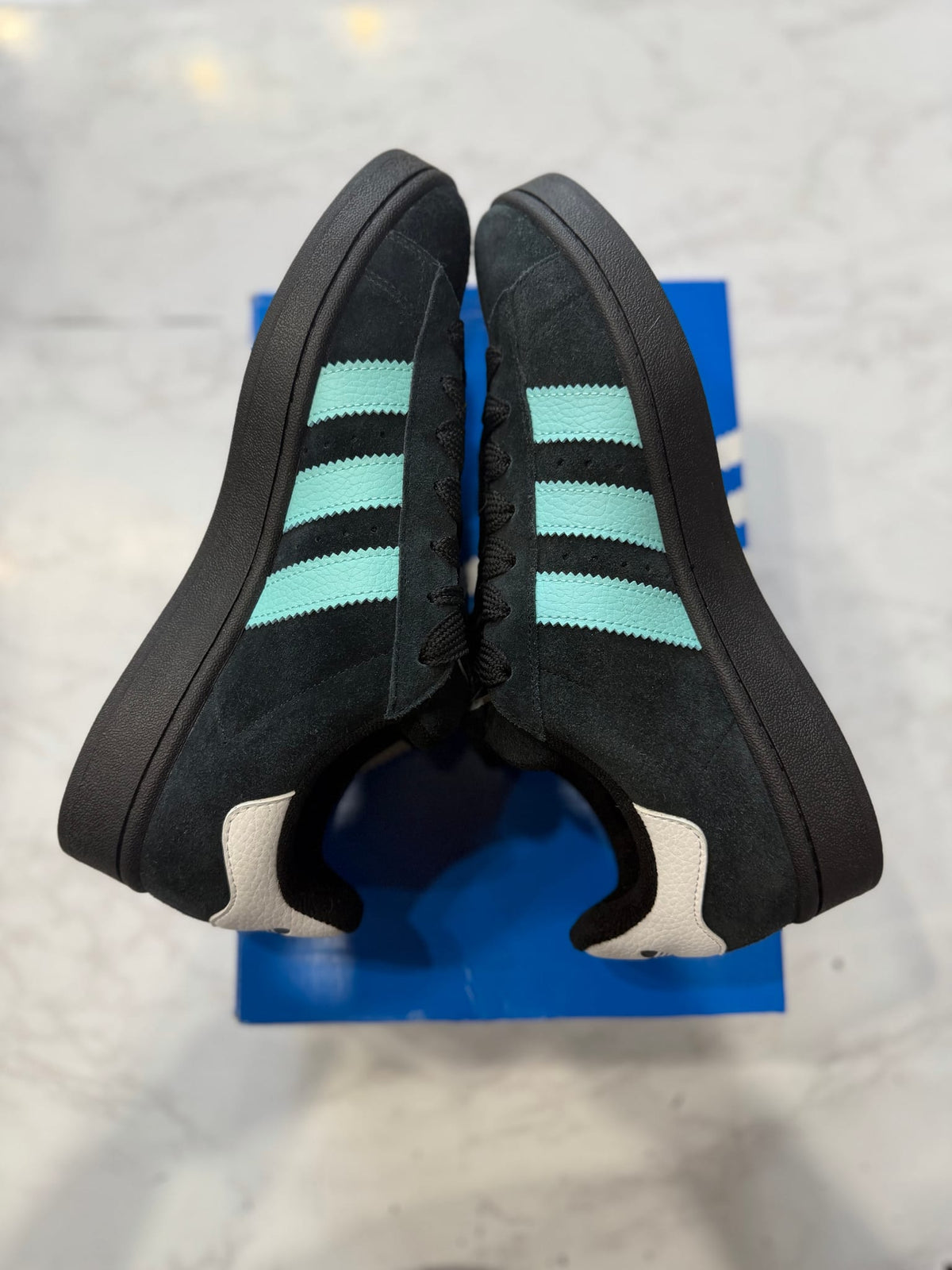 adidas Campus 00s Black Flash Aqua White PRE-OWNED