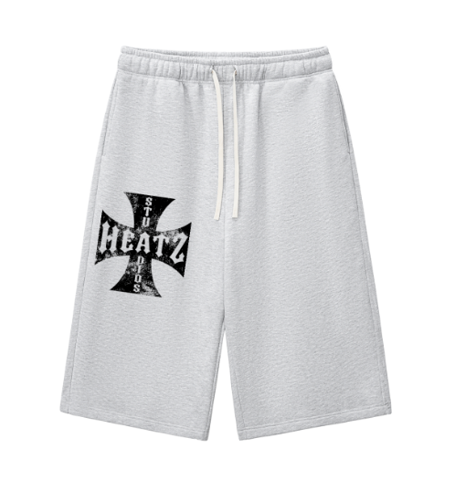 Heatz 3/4 Cross Shorts Grey