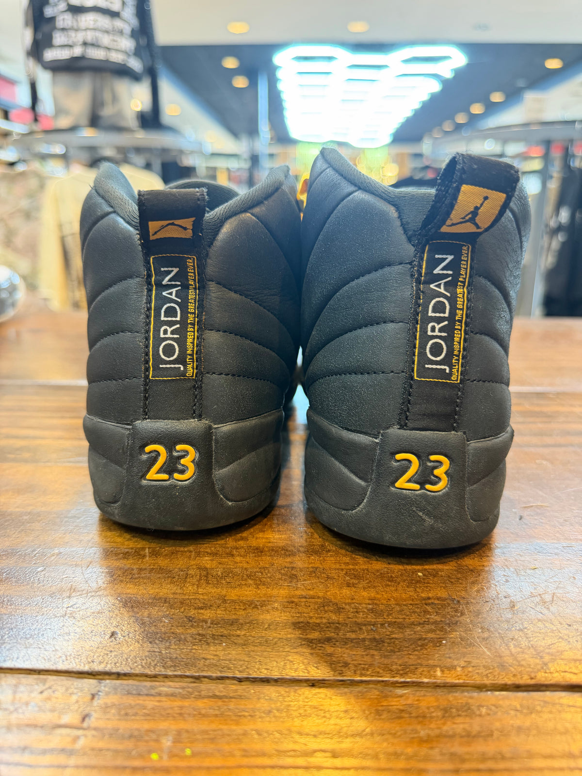 Jordan 12 Retro Black Taxi (GS) PRE-OWNED