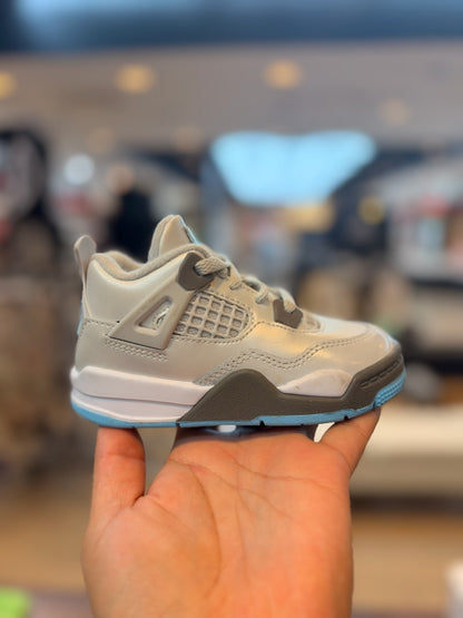 Jordan 4 Retro Photon Dust Blue Chill (TD) PRE-OWNED