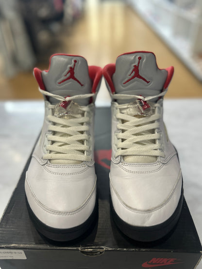 Jordan 5 Retro Fire Red Silver Tongue (2020)PRE-OWNED