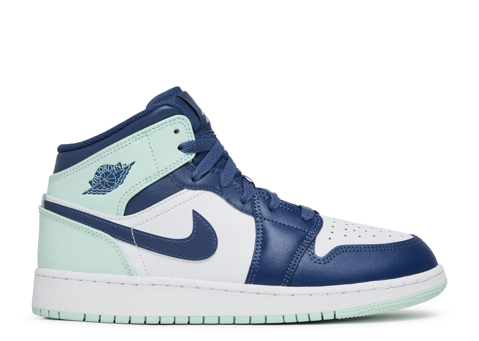 Jordan 1 Mid Mystic Navy Mint Foam (GS)