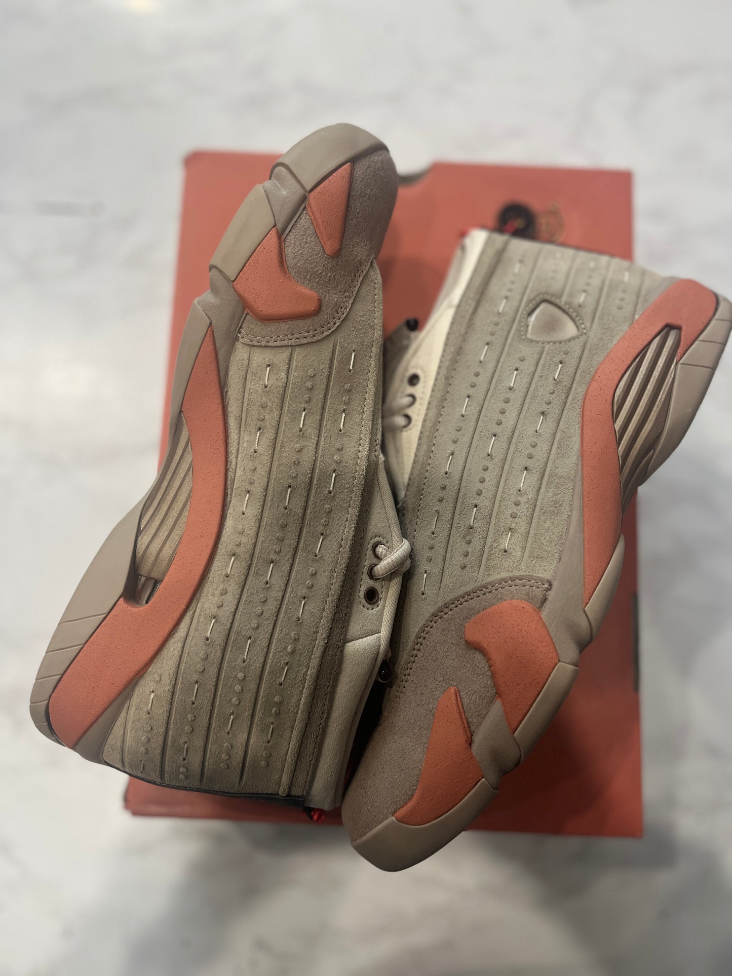Jordan 14 Retro Low CLOT Terra Blush PRE-OWNED