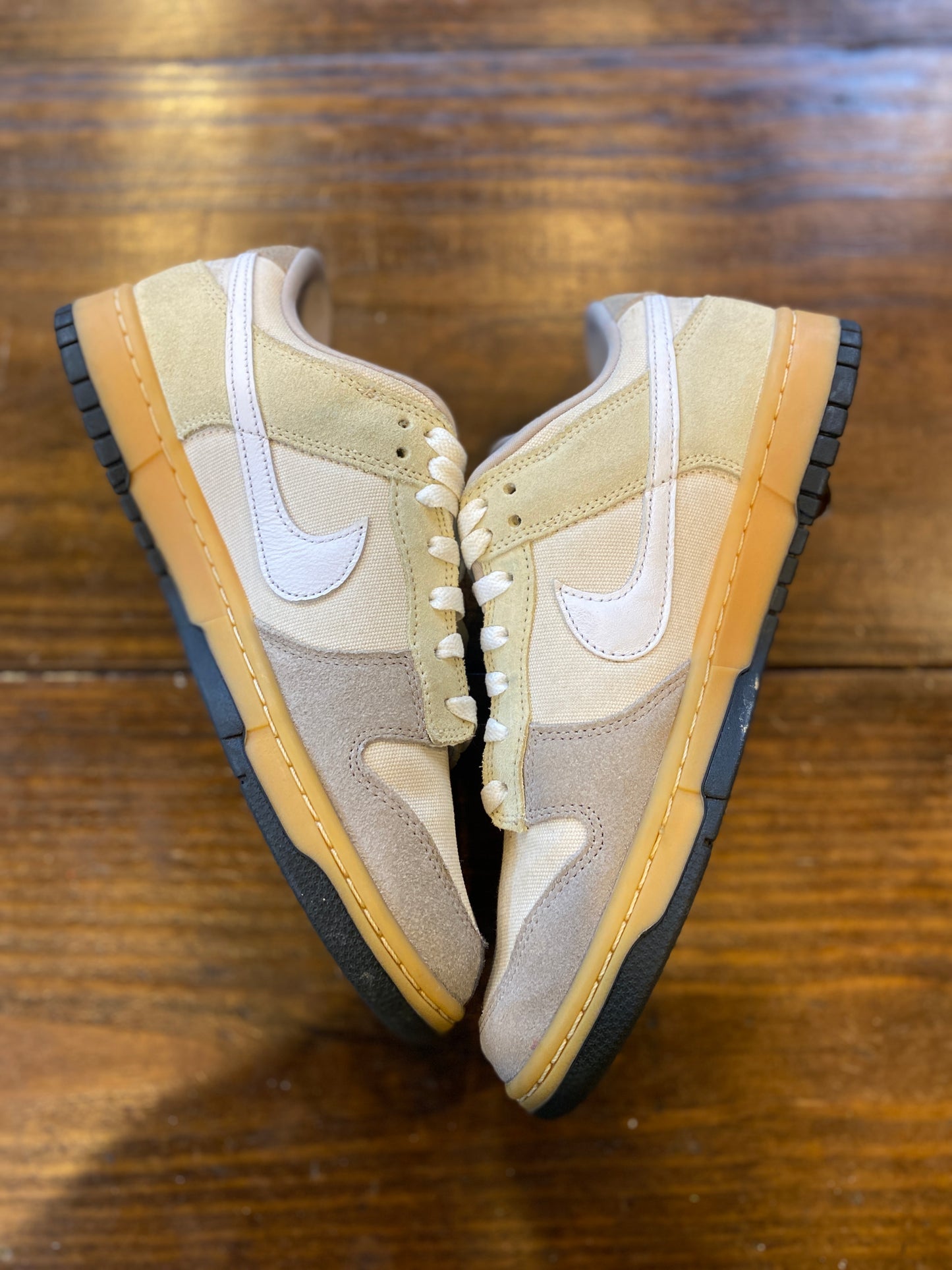Nike Dunk Low Suede & Canvas PRE-OWNED