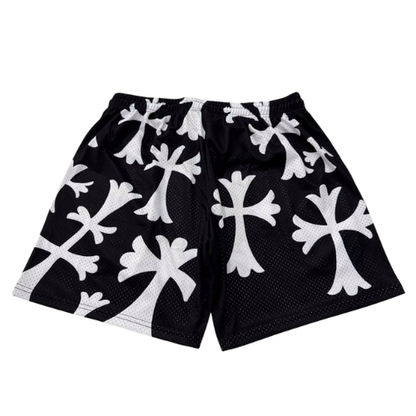 HEATZ Black Cross Shorts