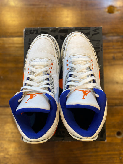 Jordan 3 Retro Knicks PRE-OWNED