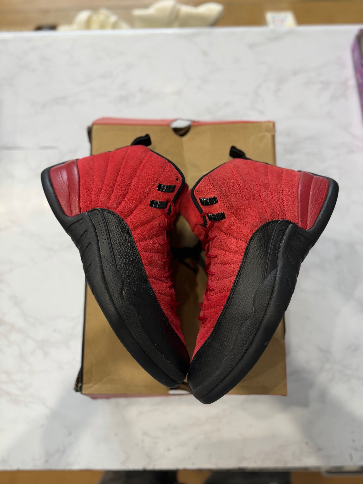 Jordan 12 Retro Reverse Flu Game PRE-OWNED