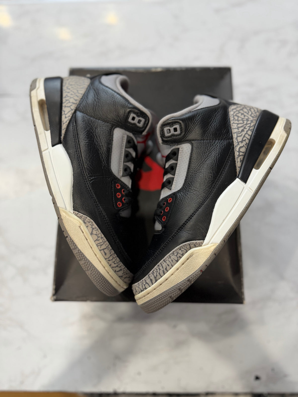 Jordan 3 Retro OG Black Cement (2024) PRE-OWNED