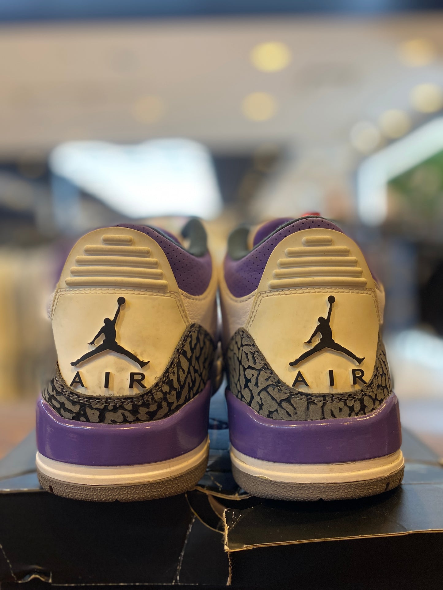 Jordan 3 Retro Dark Iris PRE-OWNED