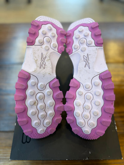Reebok Classic Leather V2 Cardi B Quartz Glow Ultraberry (Women's) PRE-OWNED