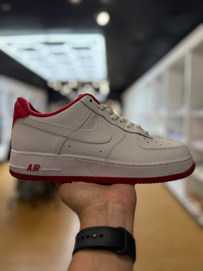Nike Air Force 1 Low White University Red PRE-OWNED