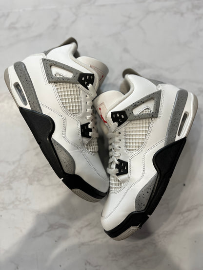 Jordan 4 Retro White Cement (2025) (GS) PRE-OWNED