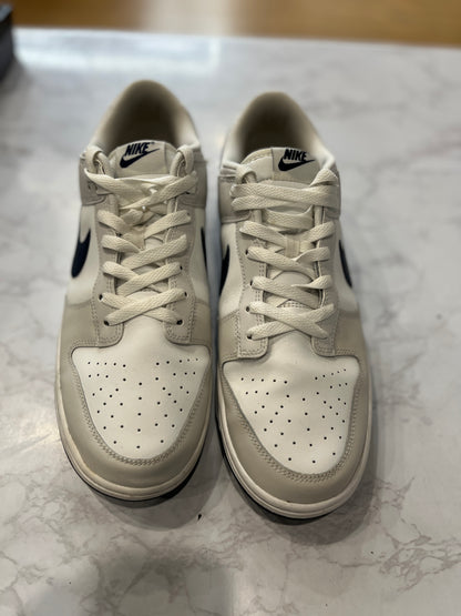 Nike Dunk Low Retro White Midnight Navy PRE-OWNED