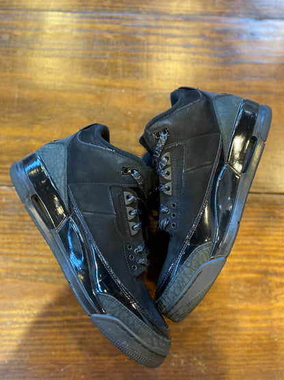Jordan 3 Retro Black Cat (2025) PRE-OWNED