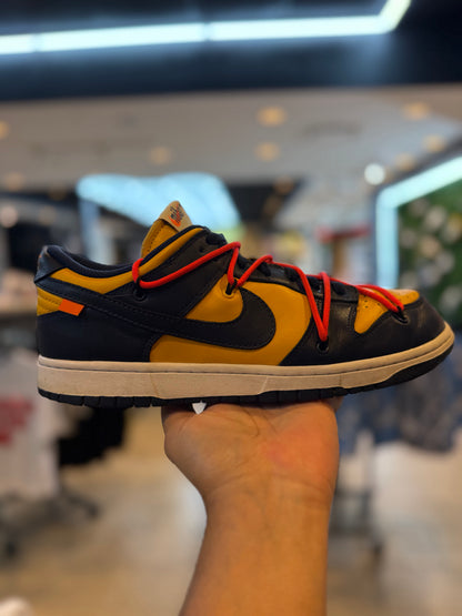 Nike Dunk Low Off-White University Gold PRE-OWNED