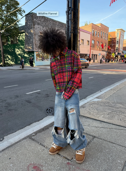 Misfits Mania Wildfire Flannel