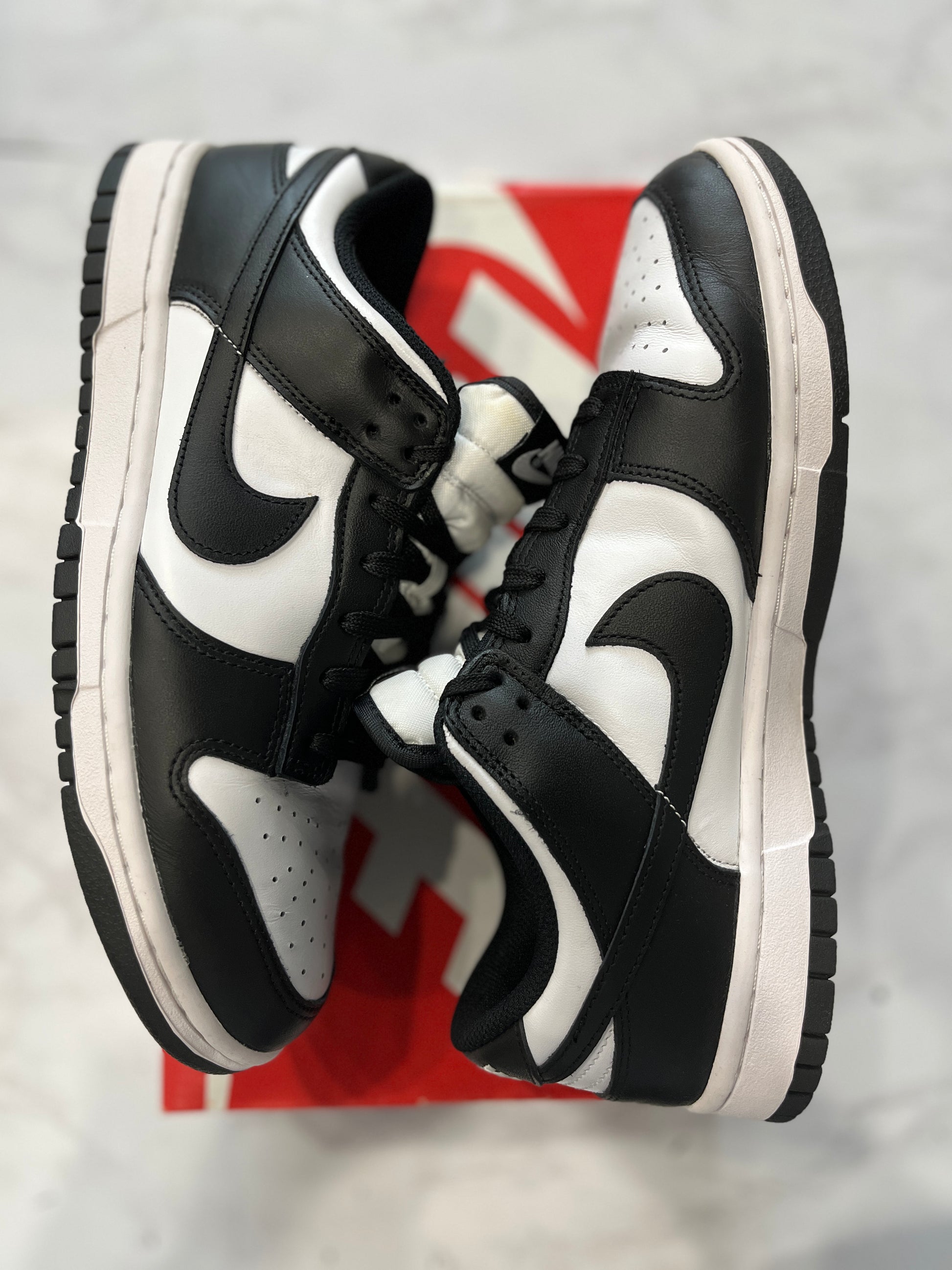 Nike Dunk Low Retro White Black Panda (Women's) PRE-OWNED