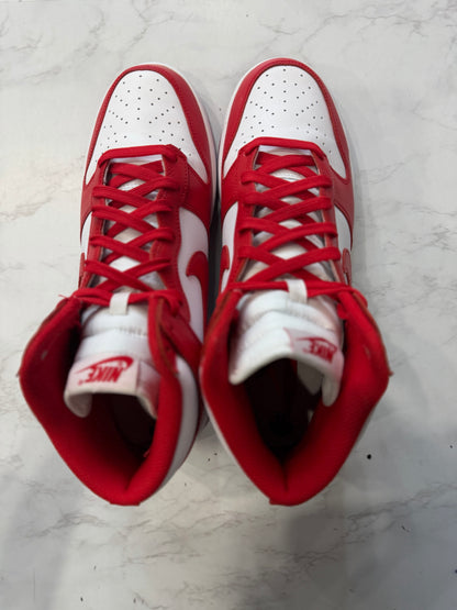 Nike Dunk High Championship White Red PRE-OWNED
