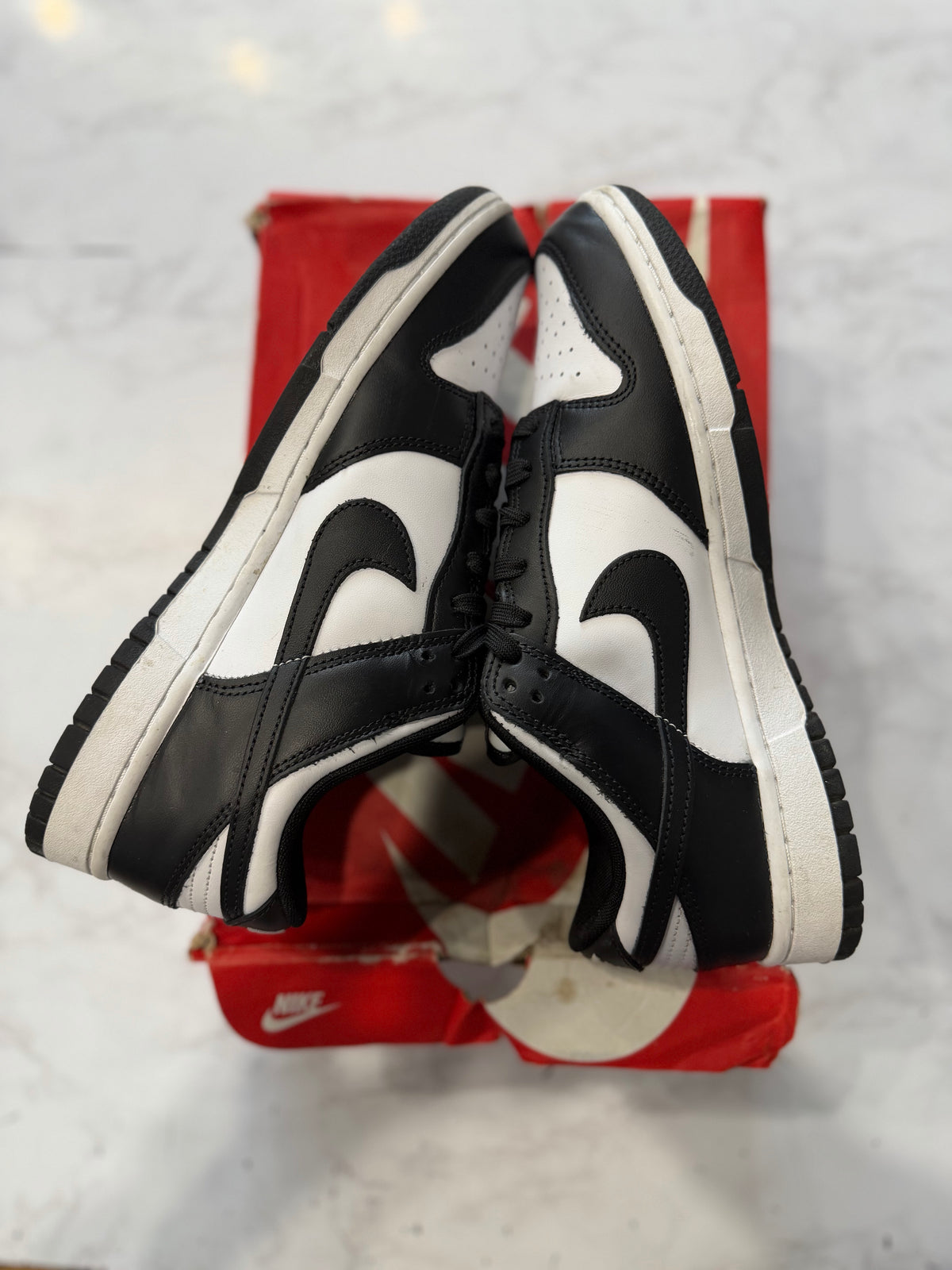 Nike Dunk Low Retro White Black Panda PRE-OWNED