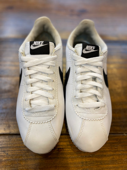 Nike Classic Cortez White Black (Women's) PRE-OWNED