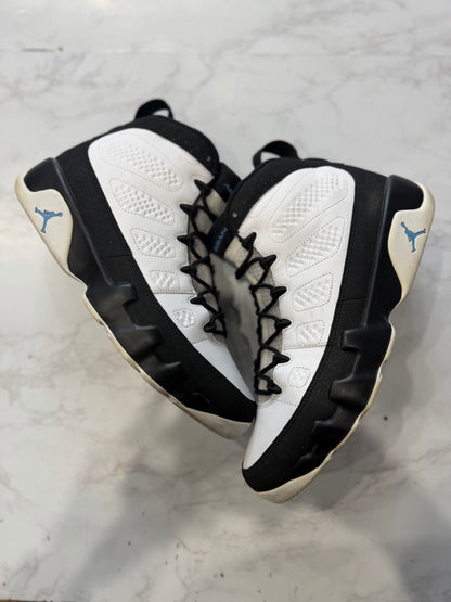 Jordan 9 Retro University Blue PRE-OWNED