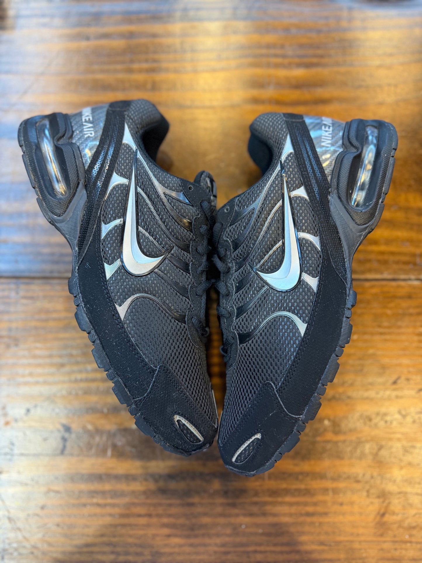 Nike Air Max Torch 4 Black Silver PRE-OWNED