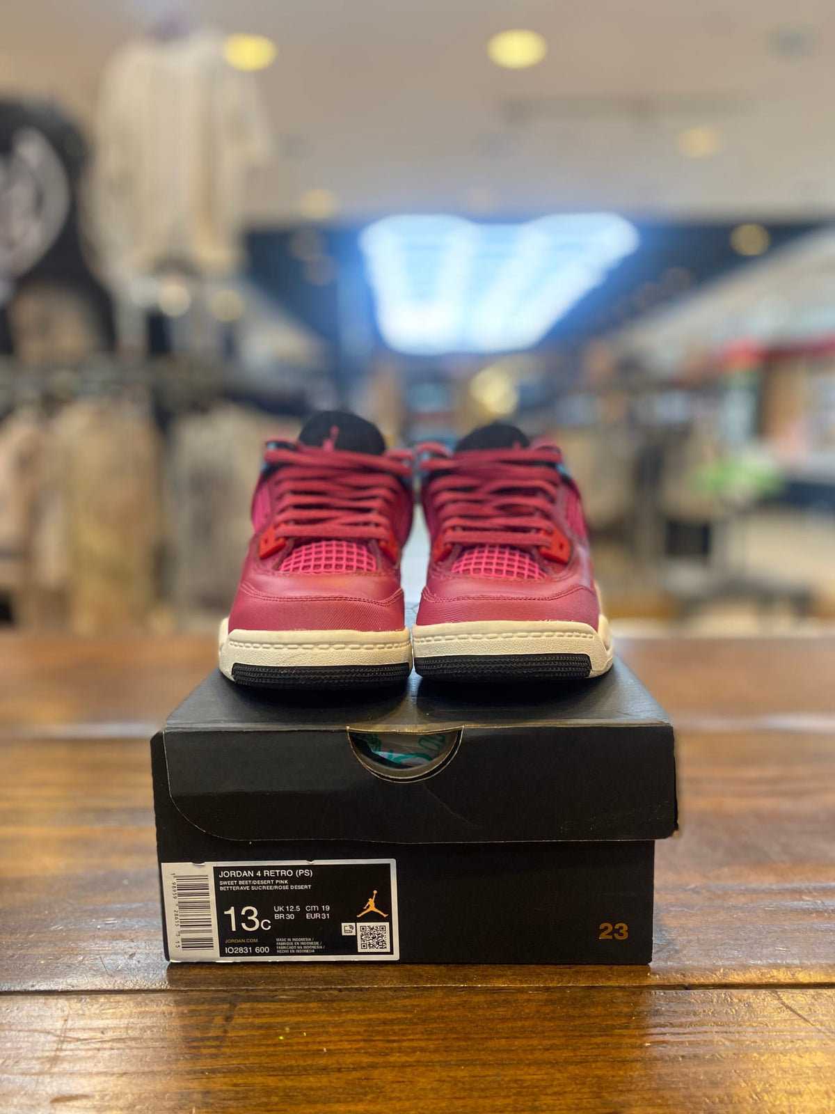 Jordan 4 Retro Sweet Beet (PS) PRE-OWNED