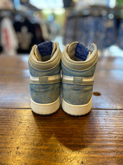Jordan 1 Retro High Hyper Royal Smoke Grey (GS) PRE-OWNED